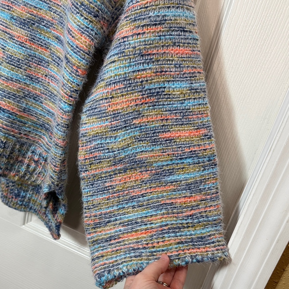 Baciano Colorful Crew Neck Sweater - Picture 5 of 7